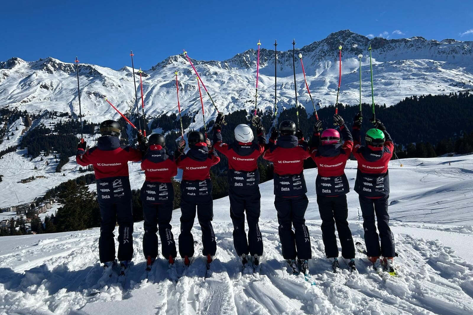 Skiclub JO Churwalden – Nachwuchsfahrer trainieren Technik und Freude am Schnee